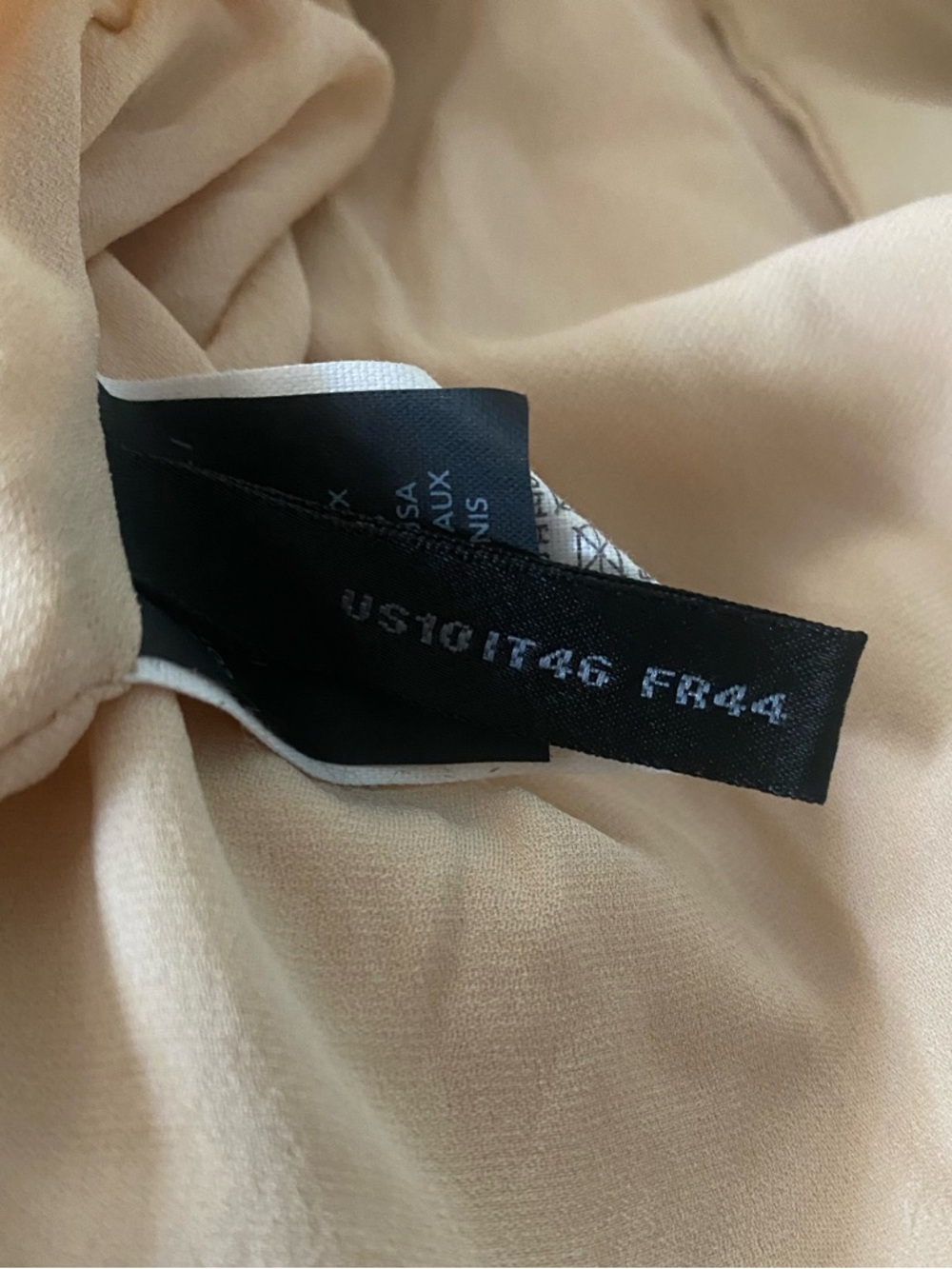 Donna Karan New York Beige Tailored Blazer - US 10 IT 46 Minimalist Quiet Luxury - Picture 7 of 8